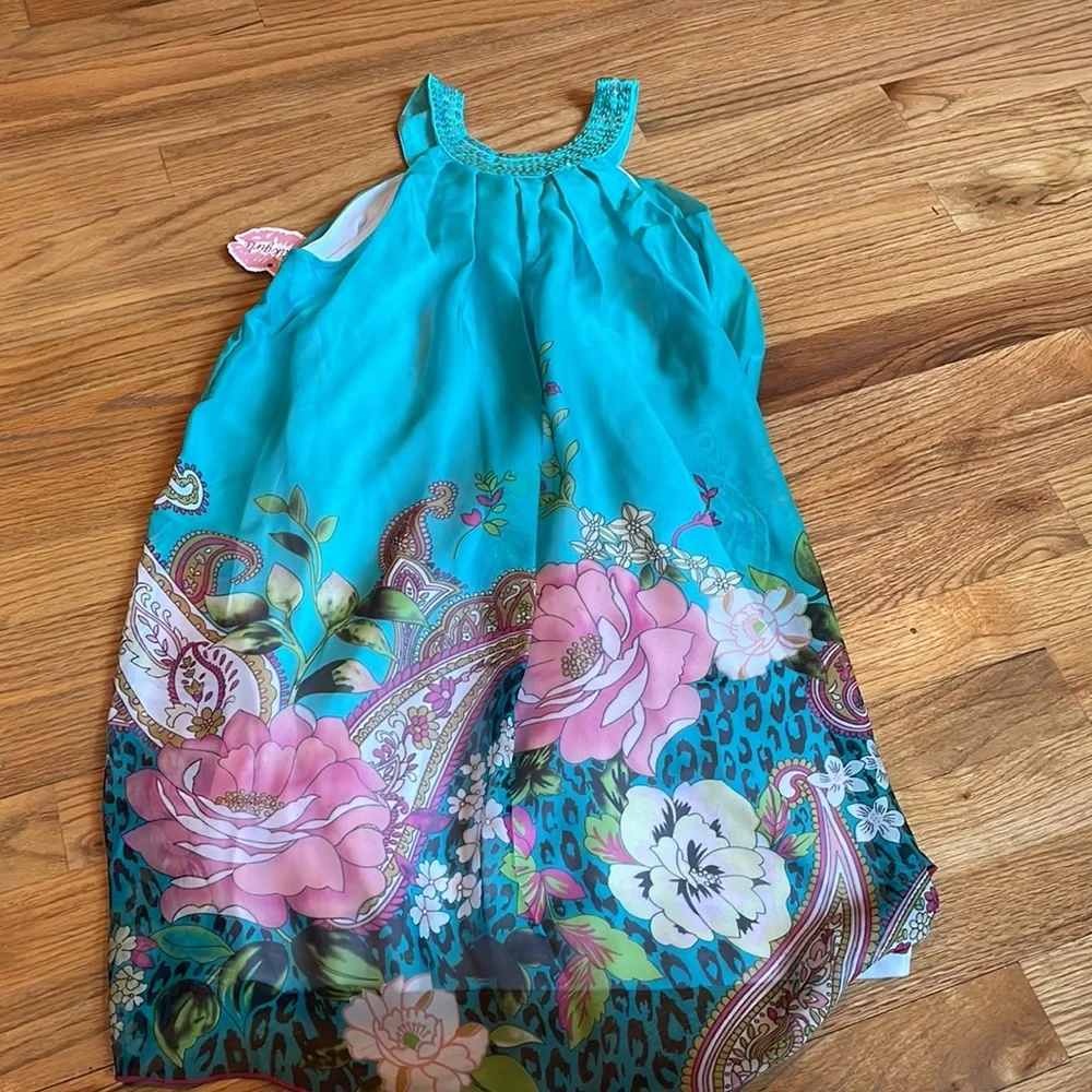 NWT- Lipstik Girls dress- size 14 and 12-lightweight and gorgeous! - Picture 4 of 4